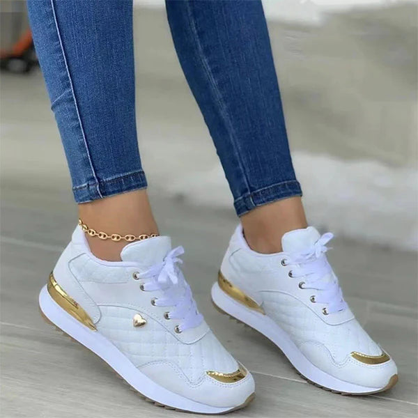 SwiftStep™ | Women's Lace-Up Sneakers