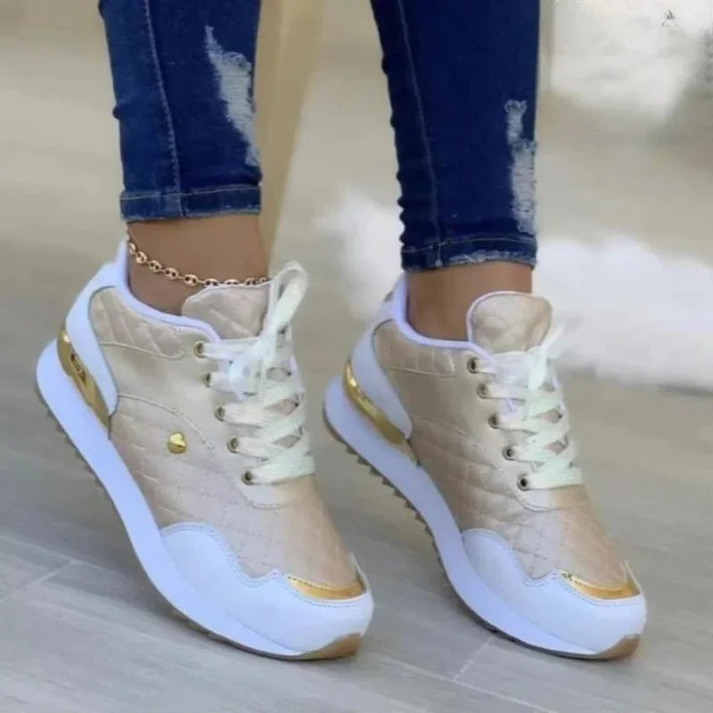 SwiftStep™ | Women's Lace-Up Sneakers