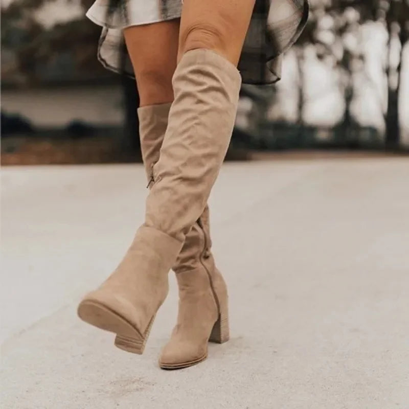 UrbanStride™ | Women’s Knee-High Zip Boots