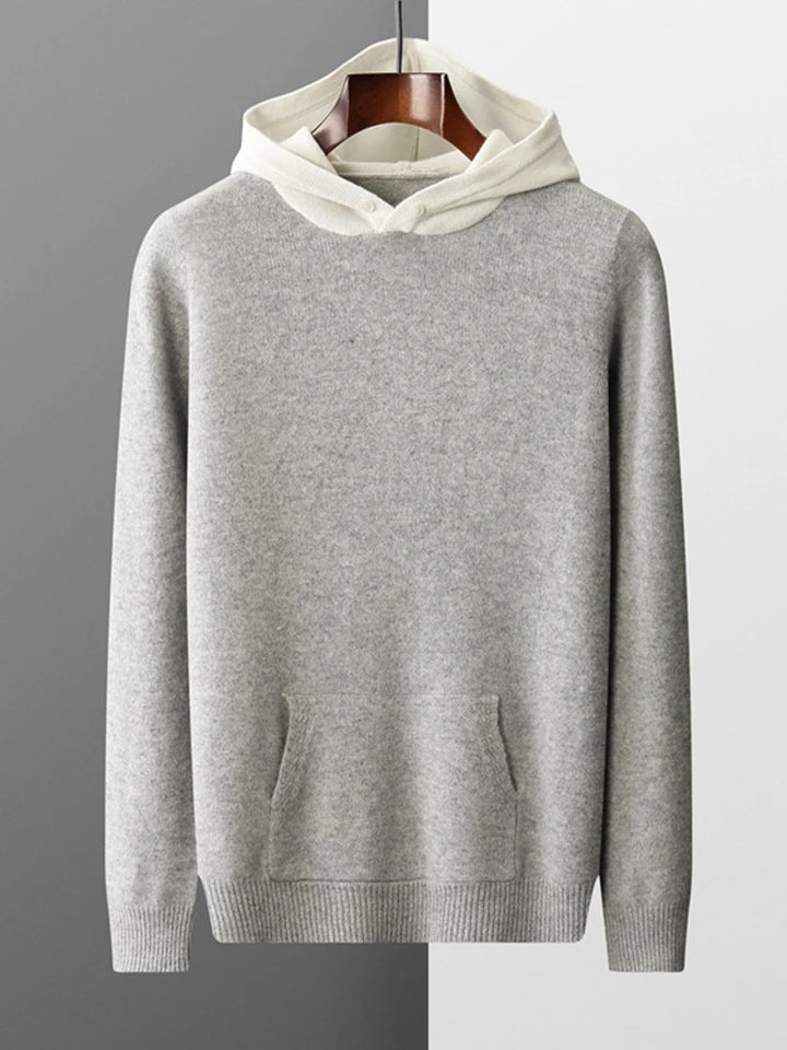 MerinoCrest™ | Hooded Pullover Sweater