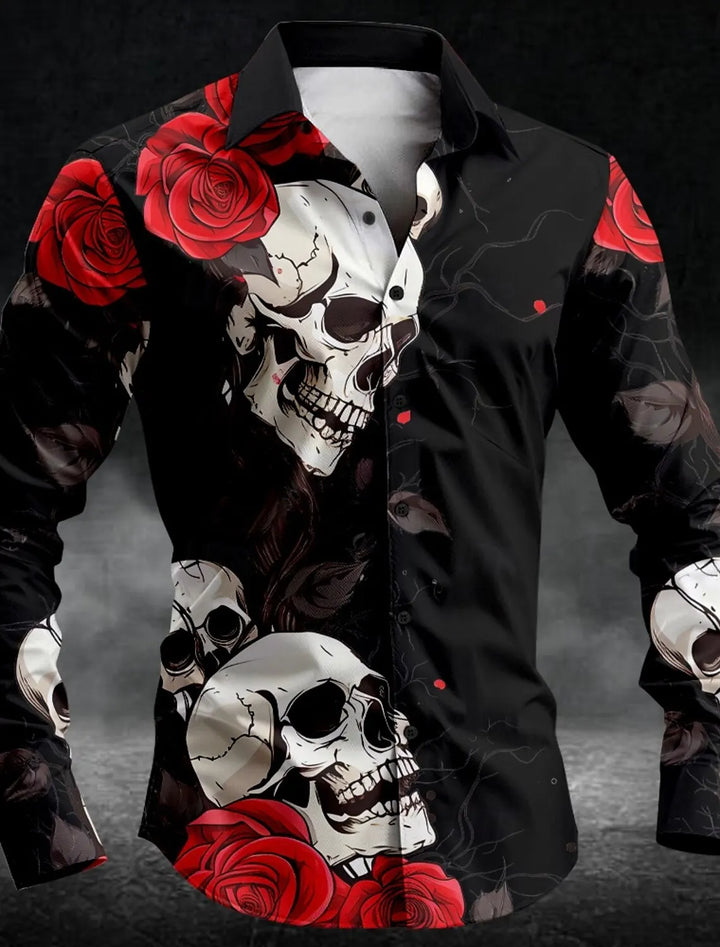 Shadow & Rose ™ | Casual Rose Skull Pattern