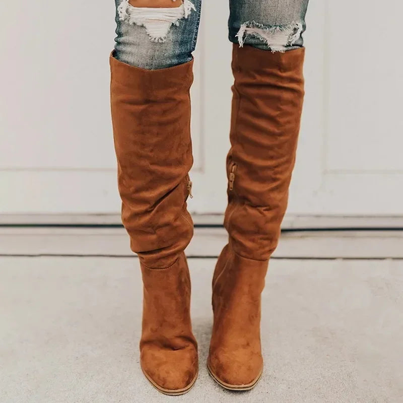 UrbanStride™ | Women’s Knee-High Zip Boots