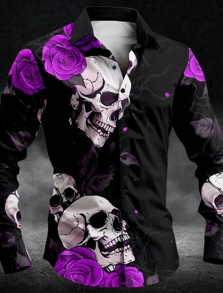 Shadow & Rose ™ | Casual Rose Skull Pattern