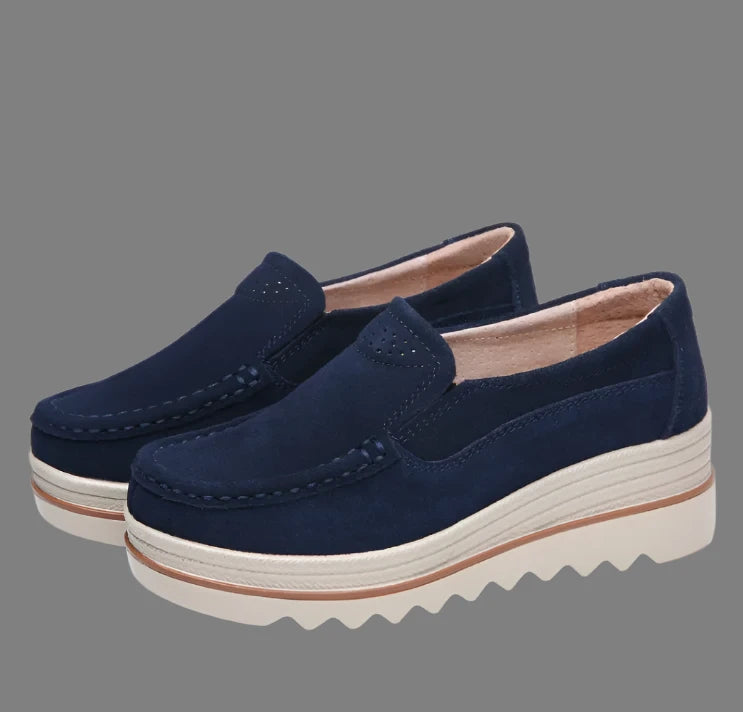 Harper™ | Women's Platform Moccasin Loafers