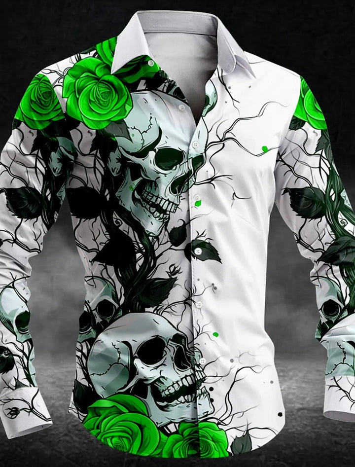 Shadow & Rose ™ | Casual Rose Skull Pattern