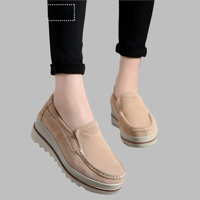 Harper™ | Women's Platform Moccasin Loafers