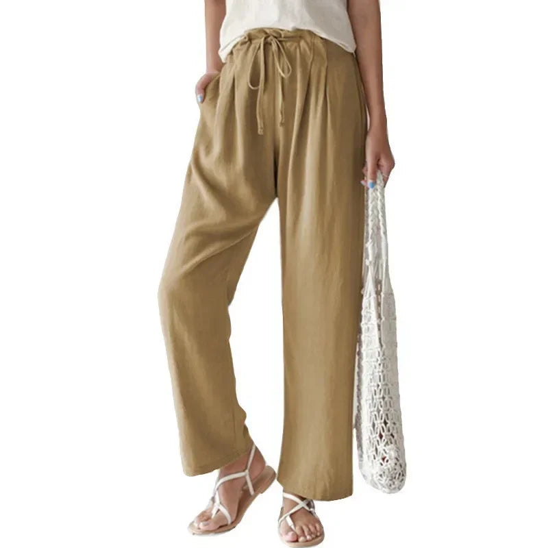 BreezyCotton™ | Linen Trousers