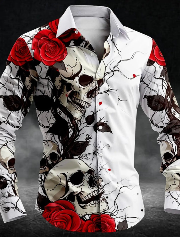 Shadow & Rose ™ | Casual Rose Skull Pattern